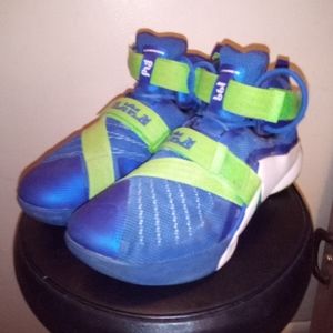 Blue Nike LeBron Soldier Men's Sneakers